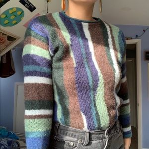 Wool Colorful Sweater